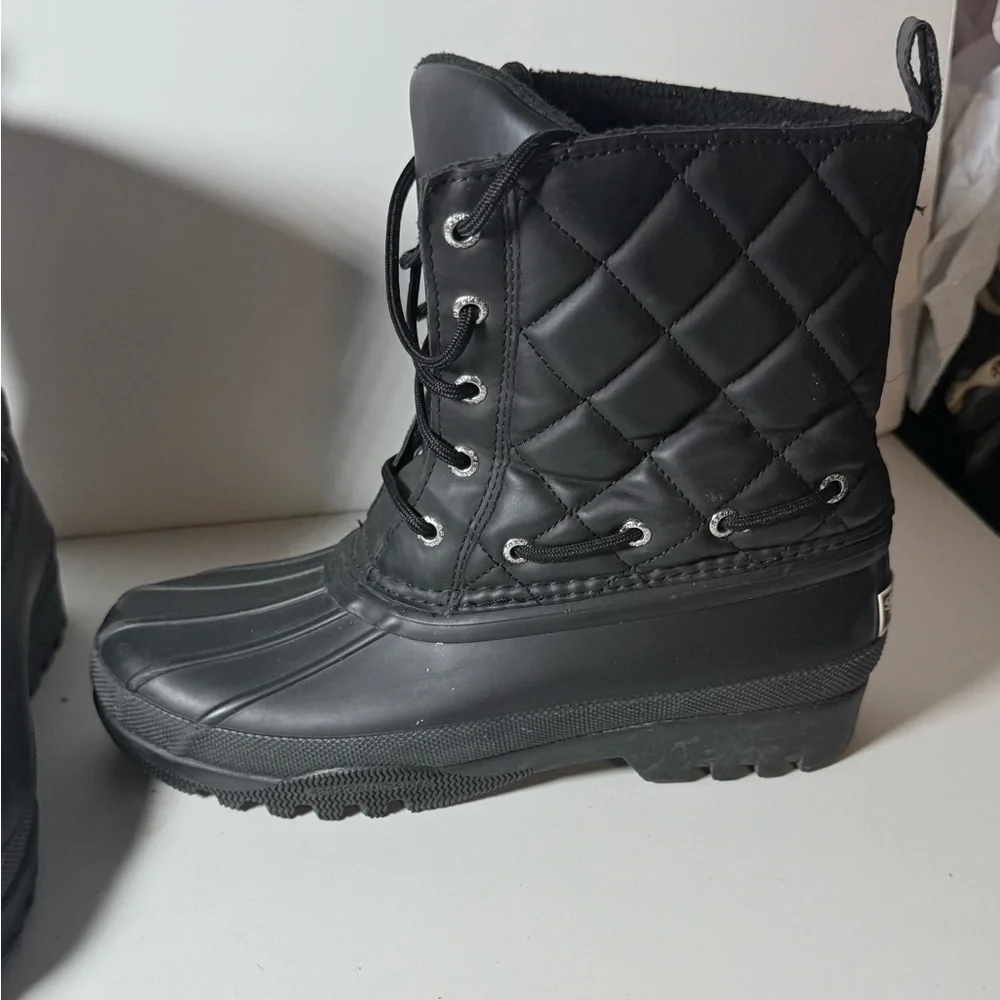 Sperry Black Winter & Rain Boots